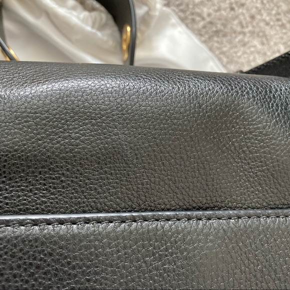 Michael Kors MK Brooklyn saddle bag medium size crossbody bag NWT - Picture 9 of 15